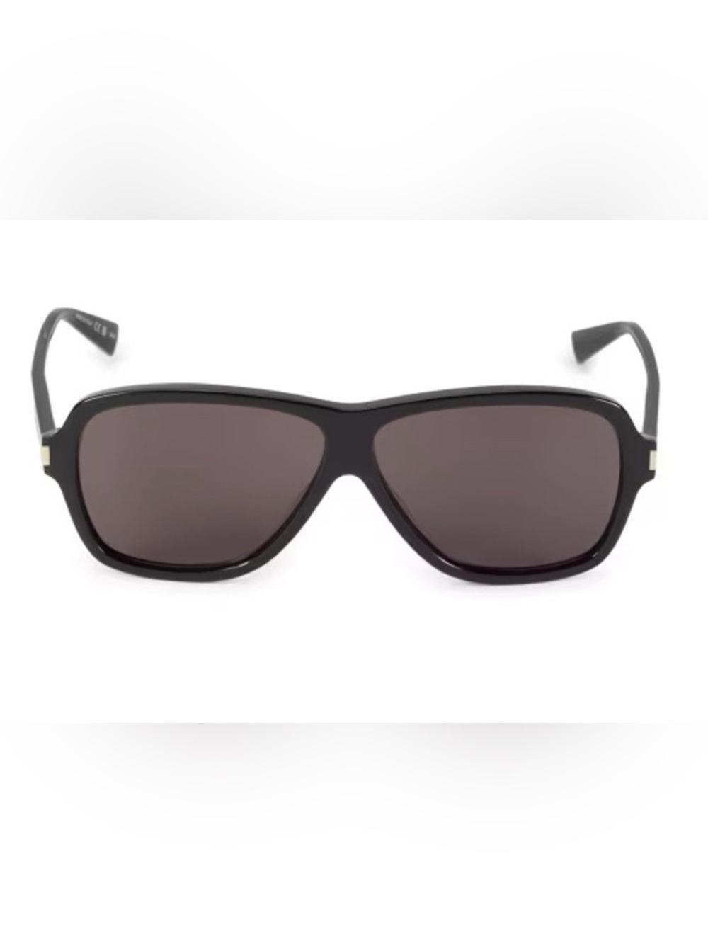 NEW Saint Laurent Aviator Sunglasses Classic Luxe Black Carolyn 609 SL YSL - Picture 3 of 10